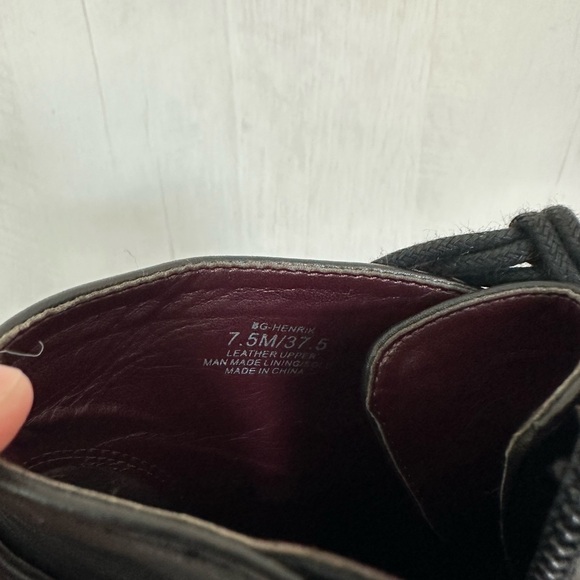 BCBG Lace Up Heel Ankle Boots - Picture 9 of 10